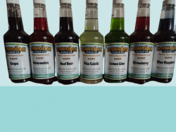 Syrup bottles removebg preview 1689449202 Sno Cone Machine Rental